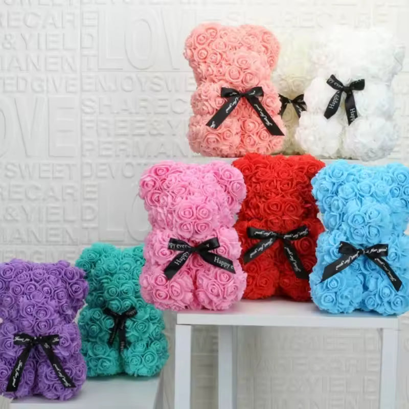 Eternal Rose Bear Teddy